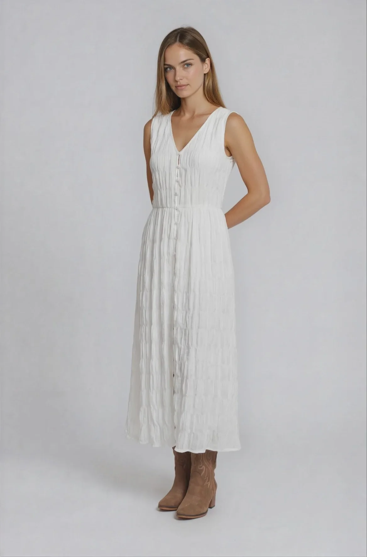 PRIV Pascale Silky Dress