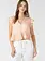 Dex Lace Trim Soft Peplum Blouse