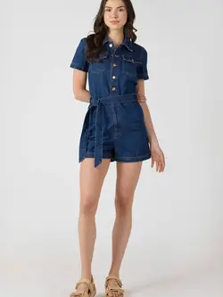 Dex Belted Utility Romper