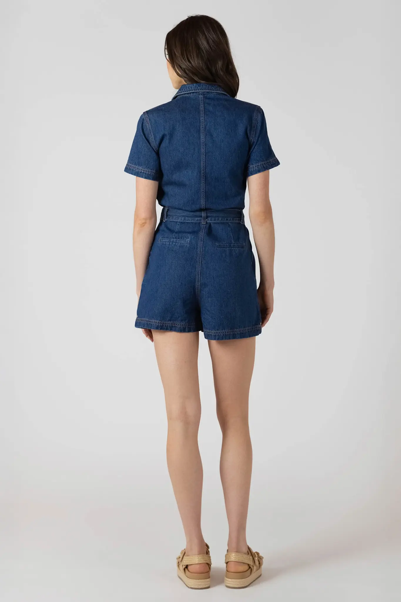 Dex Belted Utility Romper