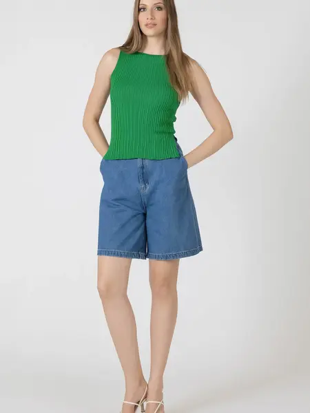 Dex Bermuda Denim Short