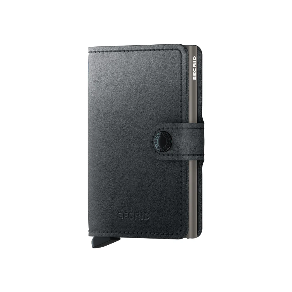 SECRID Slim Wallet Mirum Plant Based Black