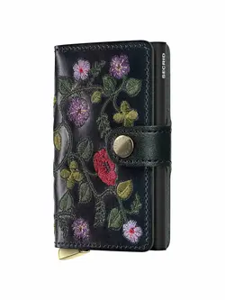 SECRID Mini Wallet Stitch Floral Premium Plus