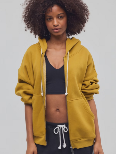 Free People Final Call Zip Up