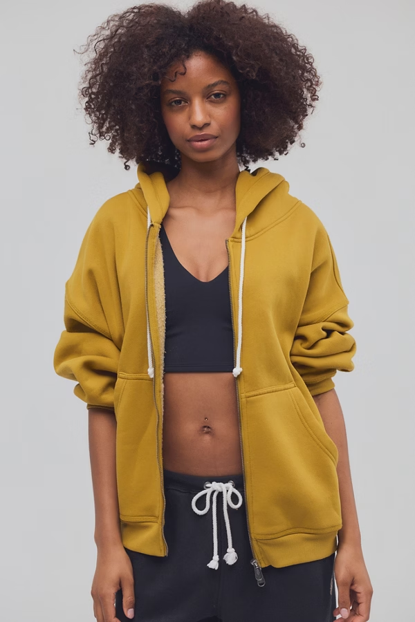 Free People Final Call Zip Up