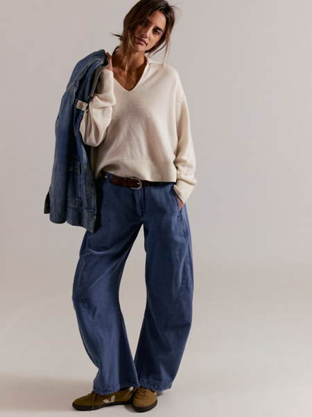 Free People Spotlight Washed Trouser