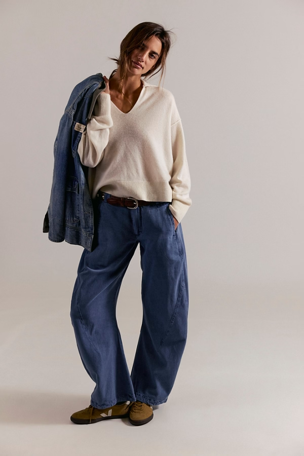 Free People Spotlight Washed Trouser