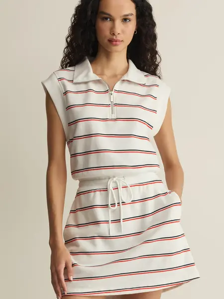 Z Supply Activewear Striped Club Dress