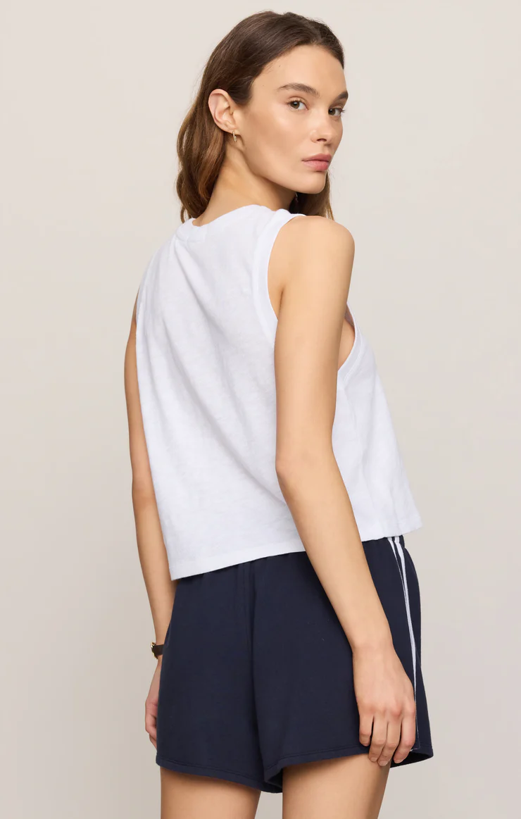 Z Supply Activewear Kick Back Muscle Tank