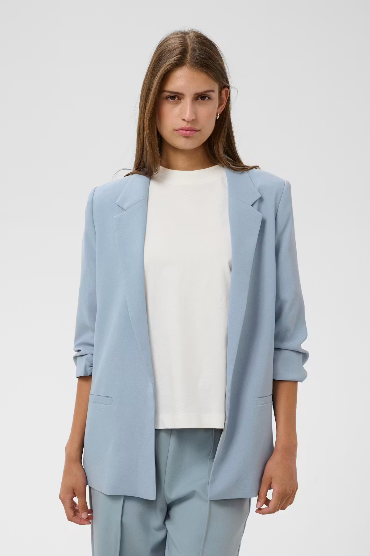 Soaked in Luxury Shirley Blazer 3/4 Sleeve
