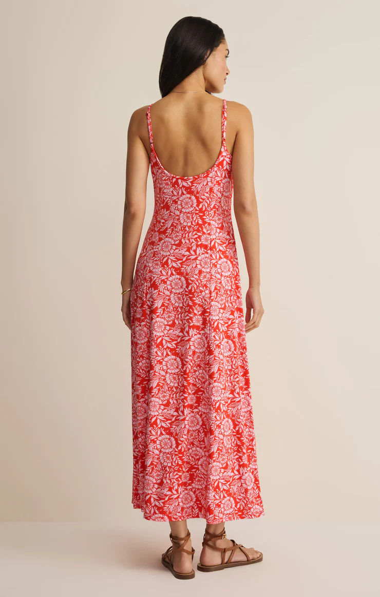Z Supply Charisma Ona Floral Midi Dress