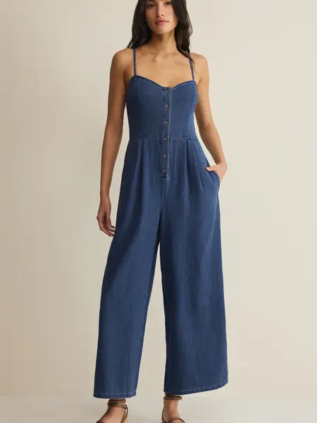 Z Supply Angel Eyes Twill Jumpsuit