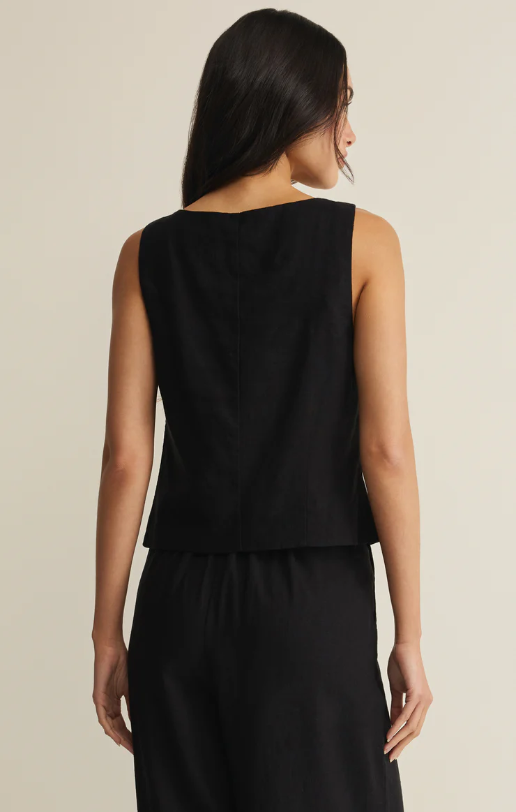 Z Supply Roman Linen Vest