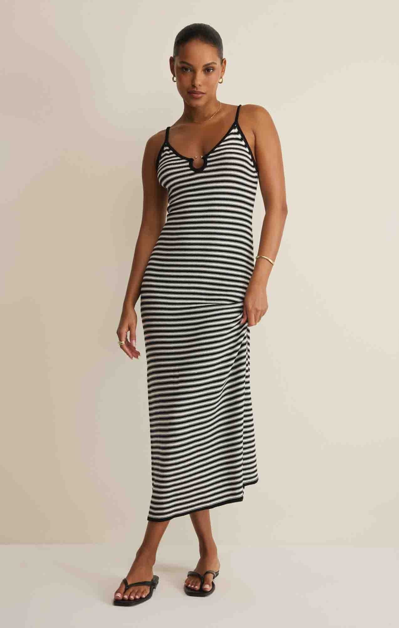 Z Supply Majestic Striped Midi Dress