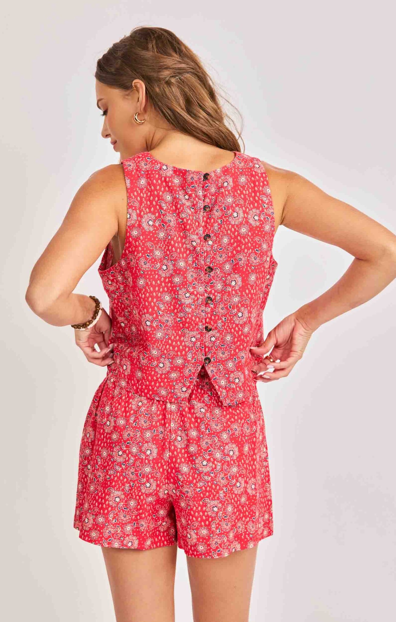 Sadie and Sage Firecracker Sleeveless Top