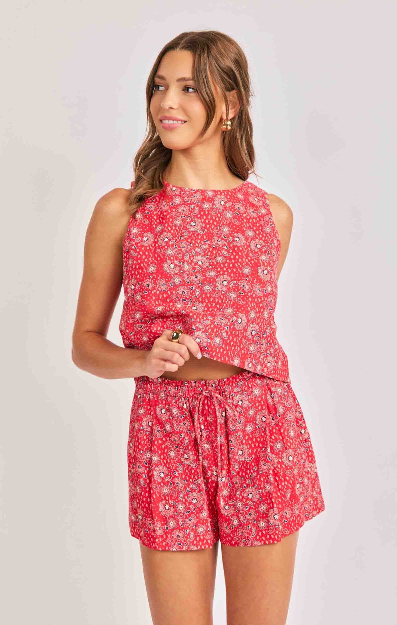 Sadie and Sage Firecracker Sleeveless Top