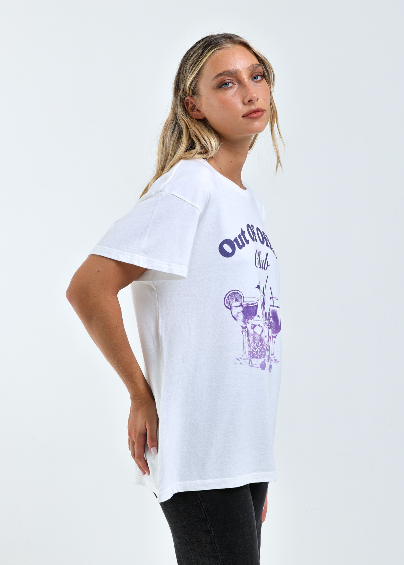 Girl Dangerous Out of Office Club Vintage Tee