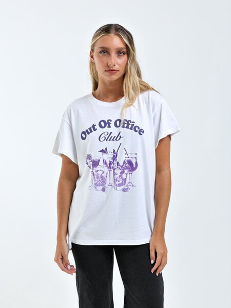 Girl Dangerous Out of Office Club Vintage Tee