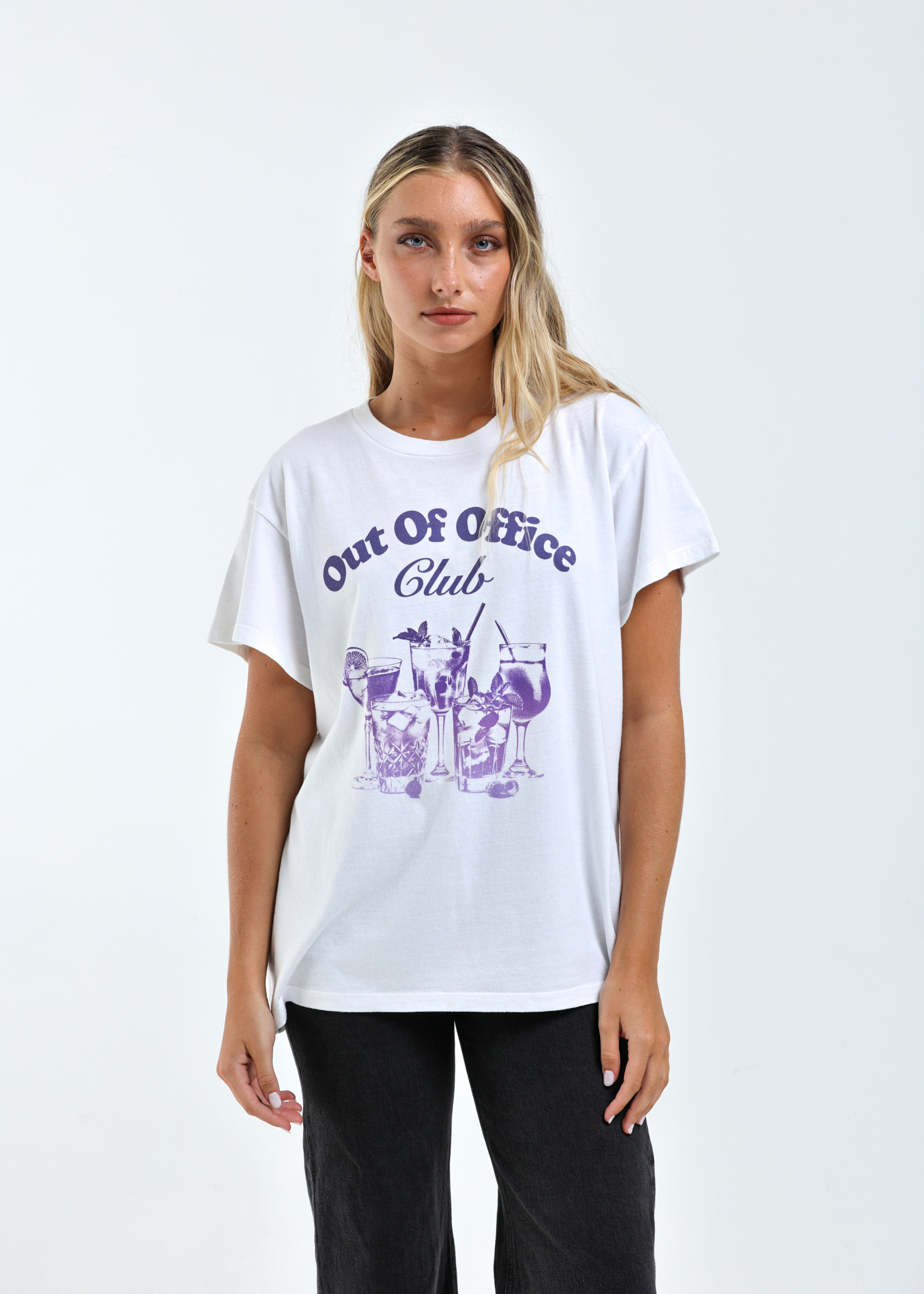 Girl Dangerous Out of Office Club Vintage Tee