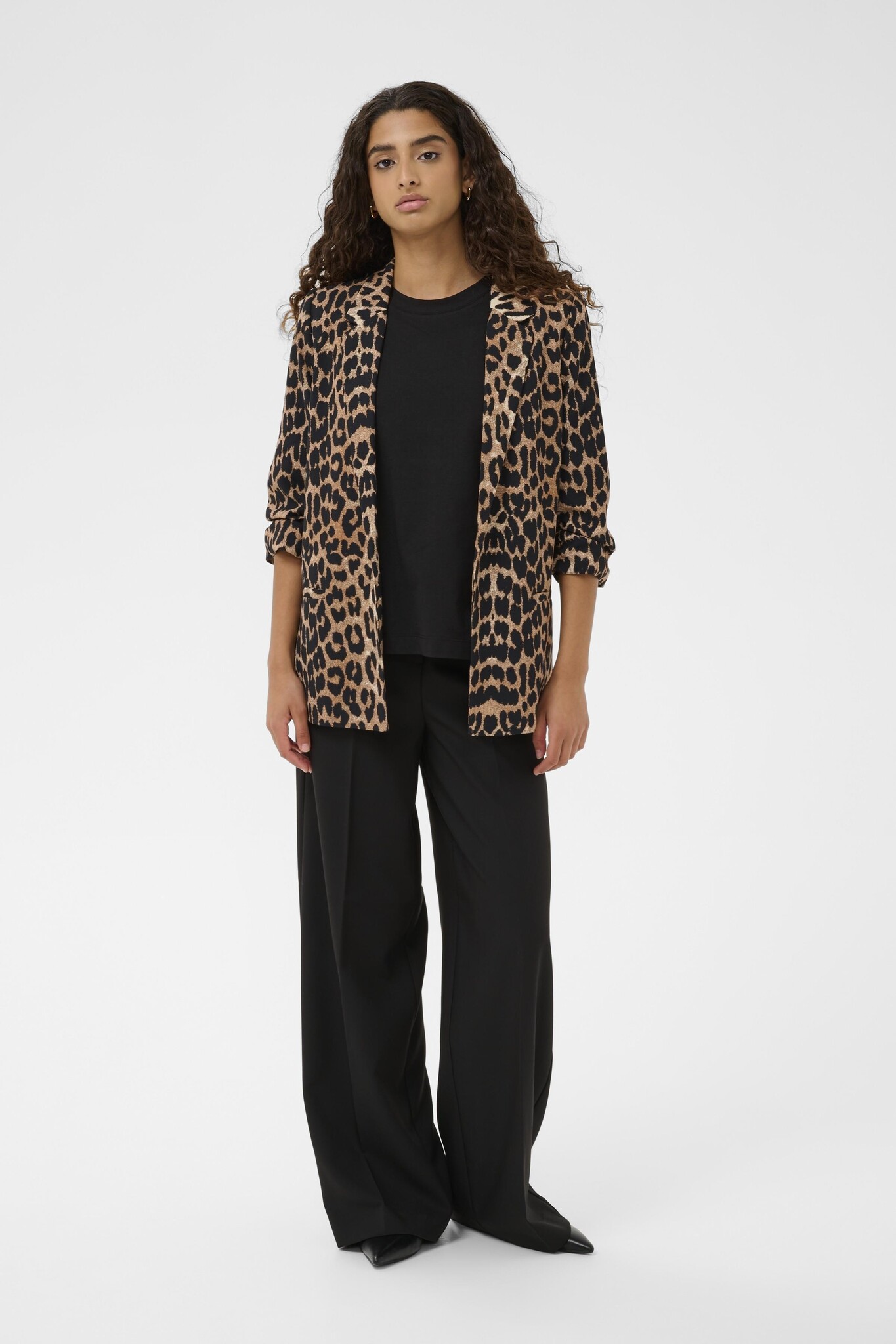 Soaked in Luxury Shirley Printed Blazer