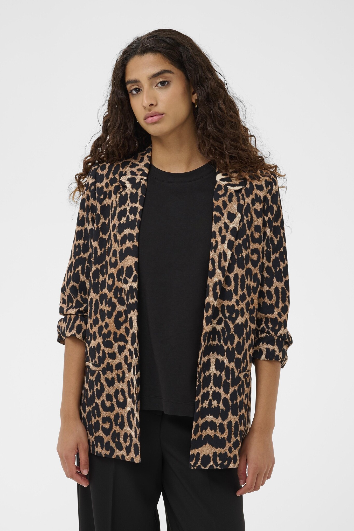 Soaked in Luxury Shirley Printed Blazer