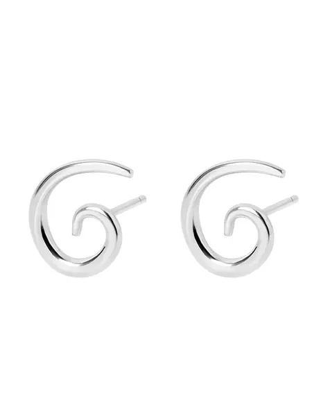 Bambu Koru Spiral Stud