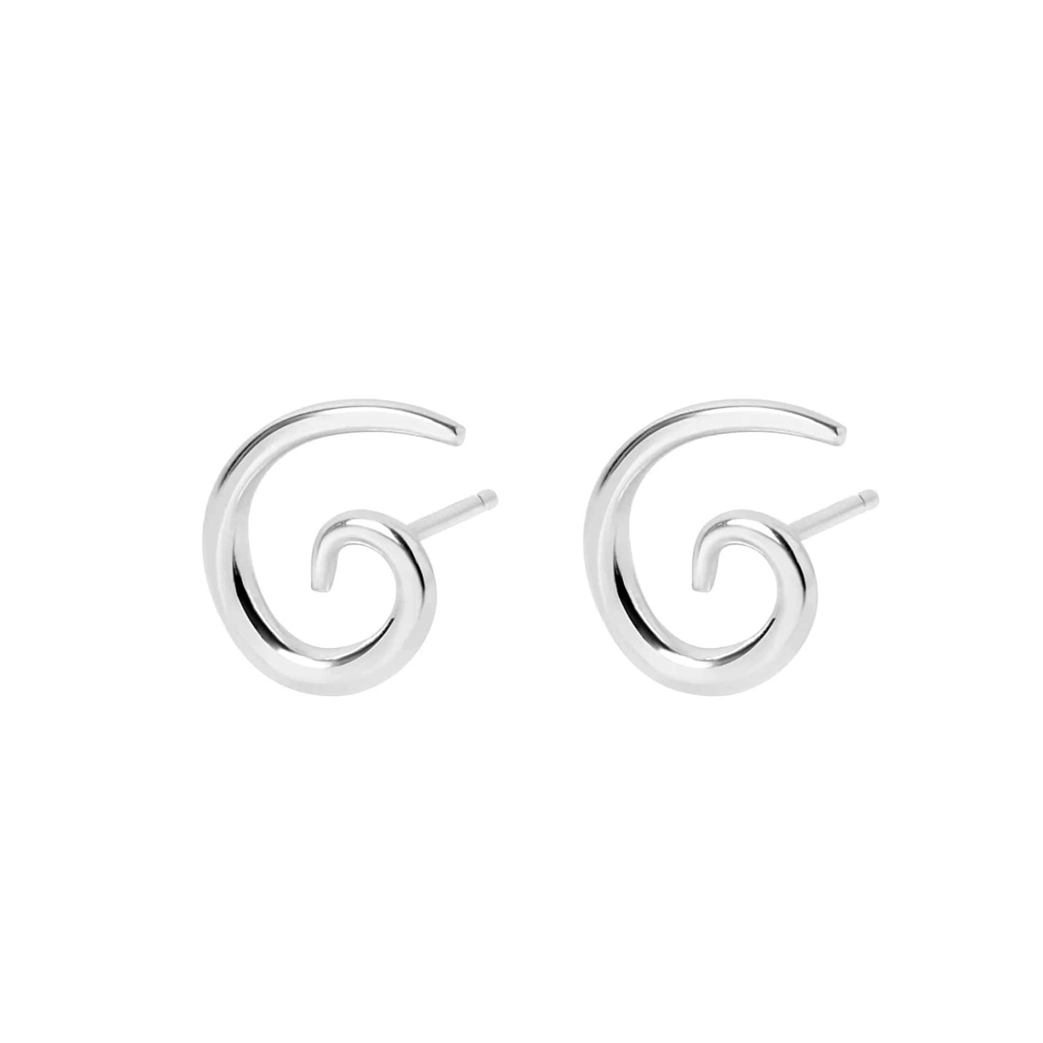 Bambu Koru Spiral Stud