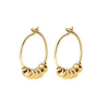 Bambu Ellie Beaded Hoop