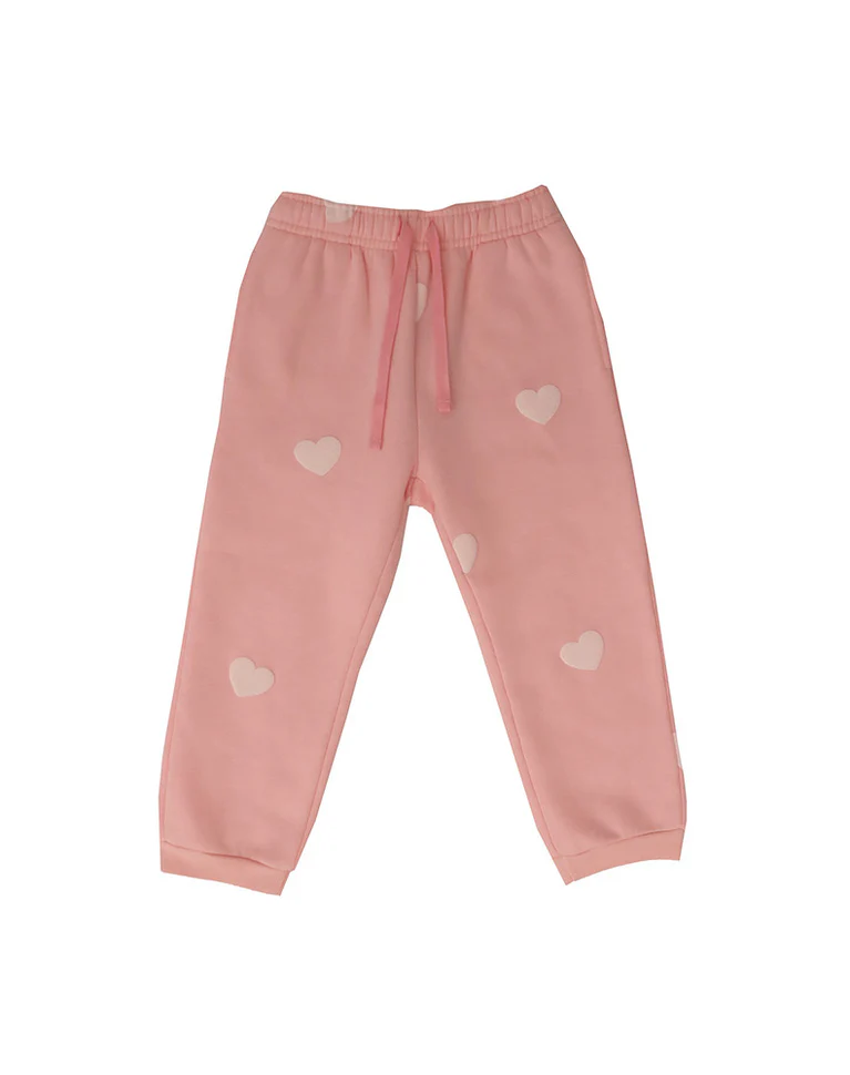 Brunette The Label All Over Heart Jogger