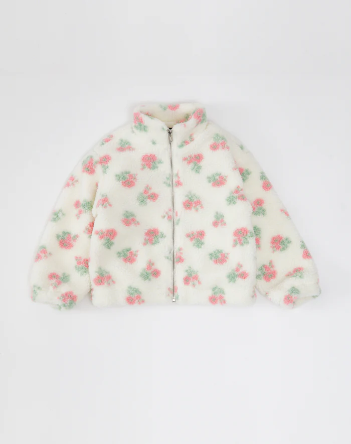 Brunette The Label Full Zip Sherpa