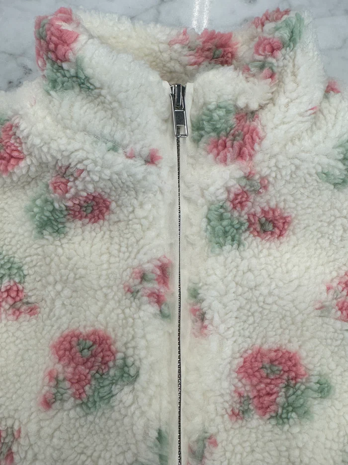 Brunette The Label Full Zip Sherpa