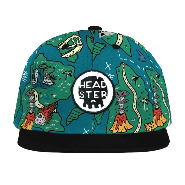 Headster Treasure Map Snapback
