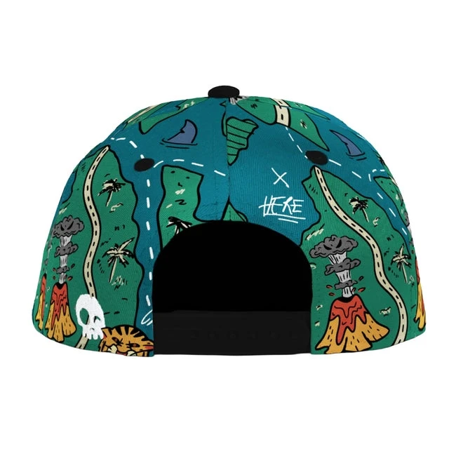 Headster Treasure Map Snapback