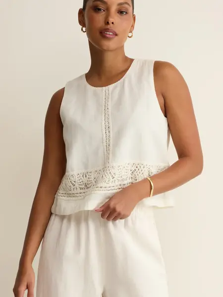 Z Supply Sloane Embroidered Tank