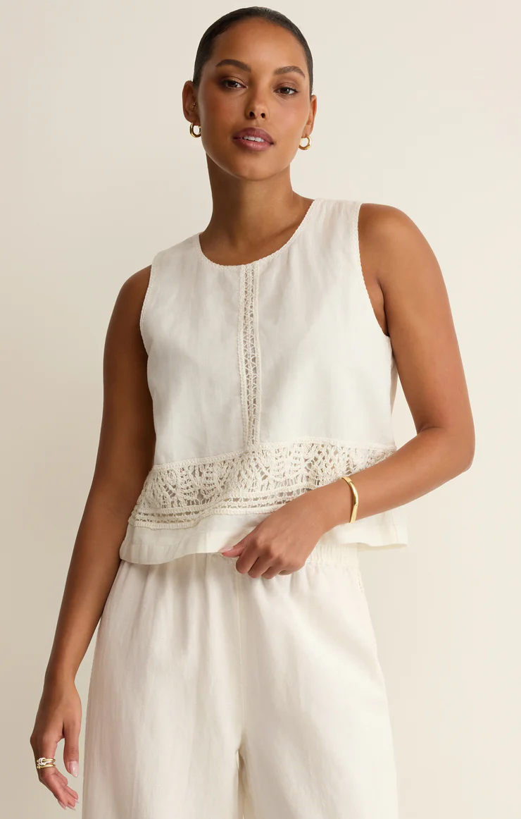 Z Supply Sloane Embroidered Tank