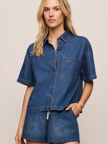 Z Supply Everyday Denim Button Up