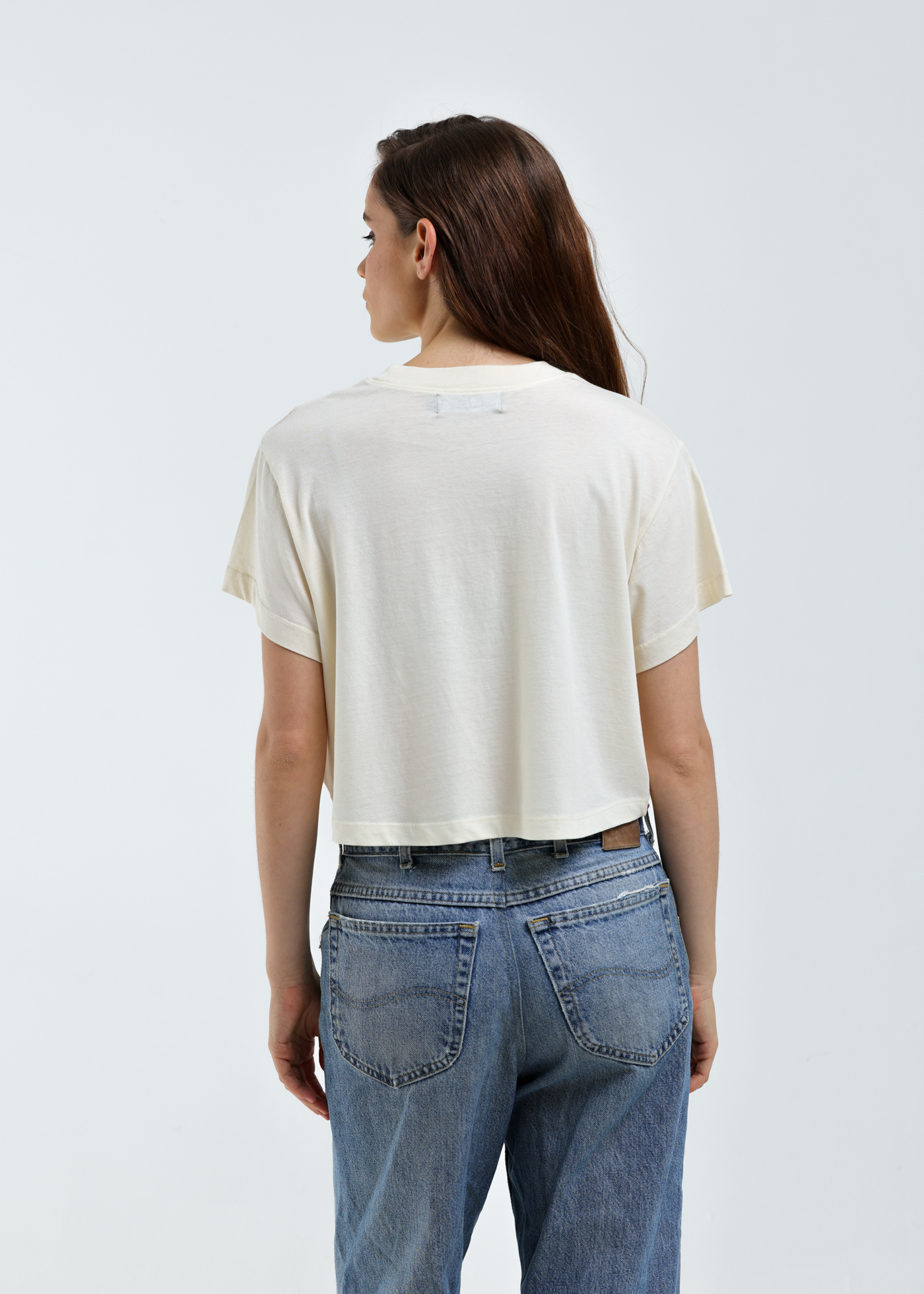 Girl Dangerous Crop Top Oversized Crop Tee