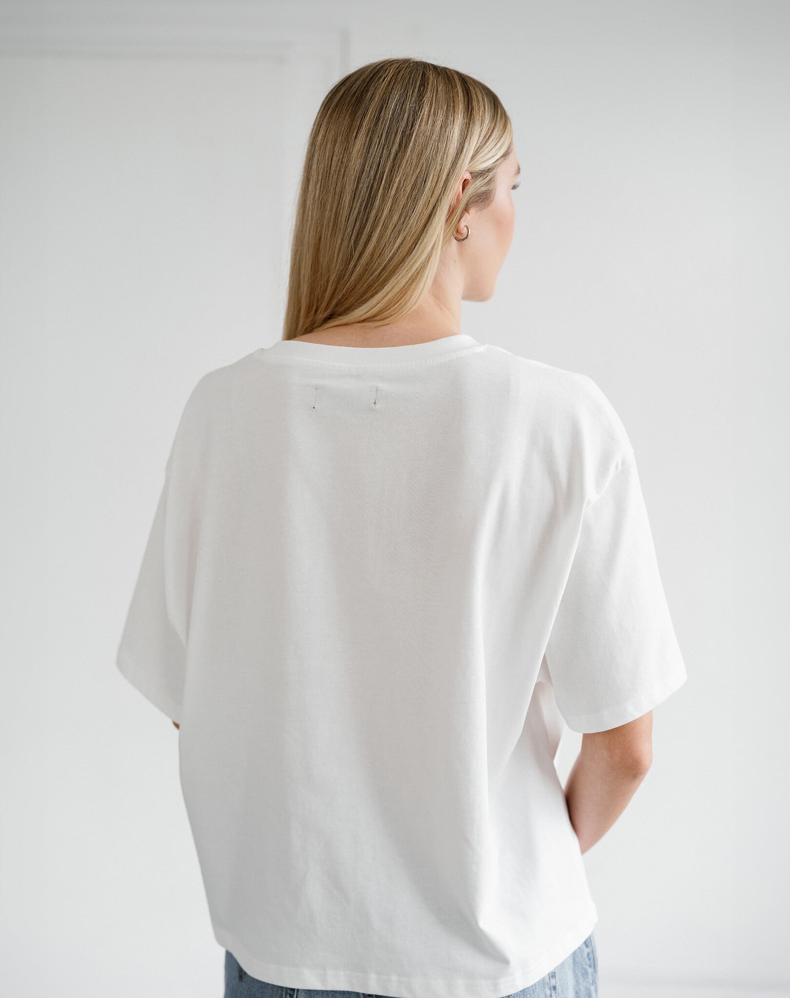 Brunette The Label Rodeo Oversized Boxy Tee