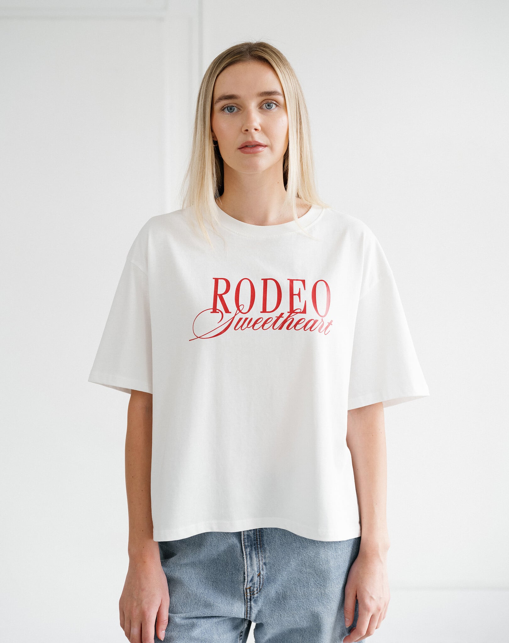 Brunette The Label Rodeo Oversized Boxy Tee