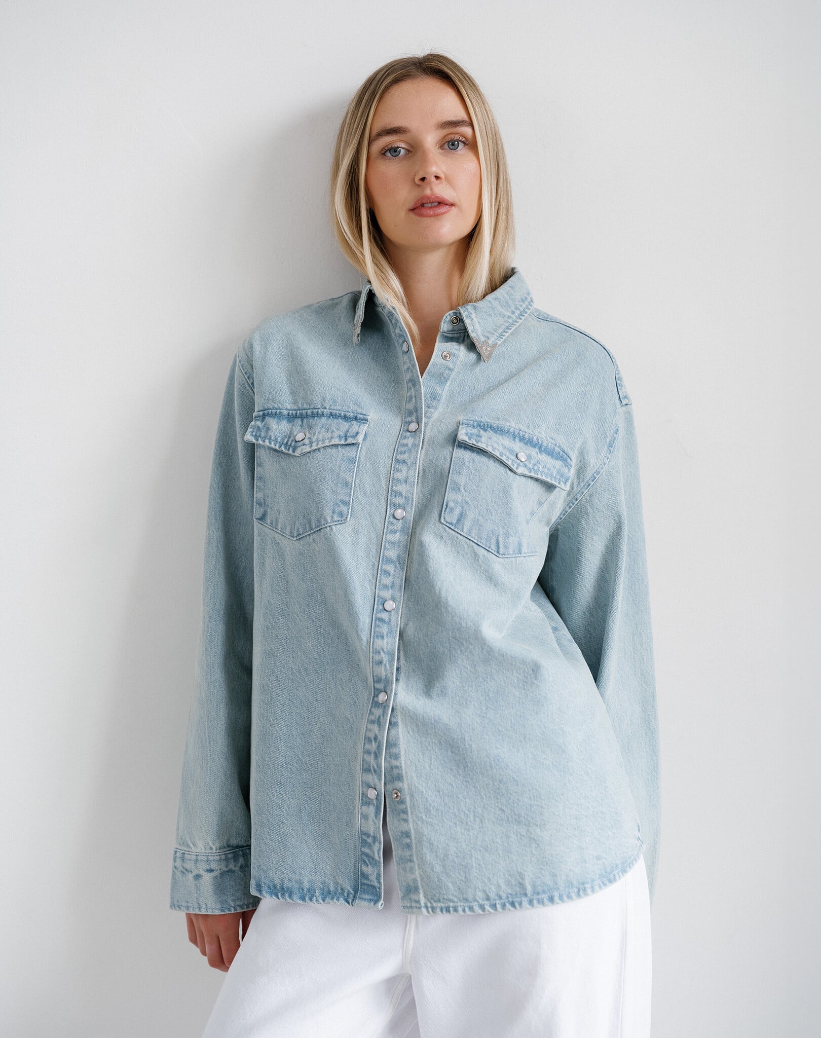 Brunette The Label Jolene Denim Shirt