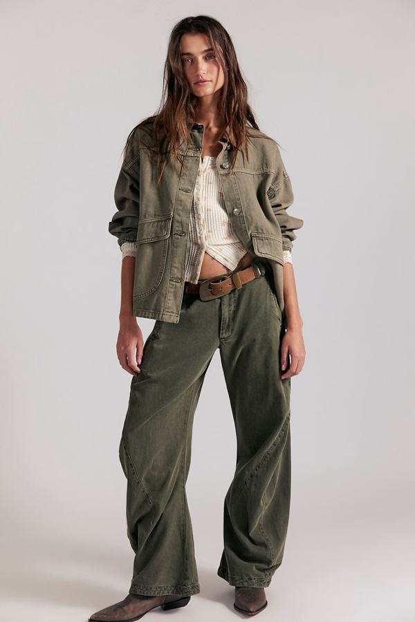 Free People Spotlight Washed Trouser