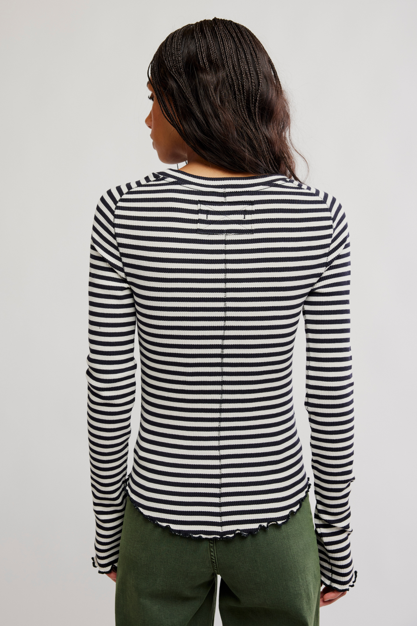 Free People Easy Does It Striped Tee