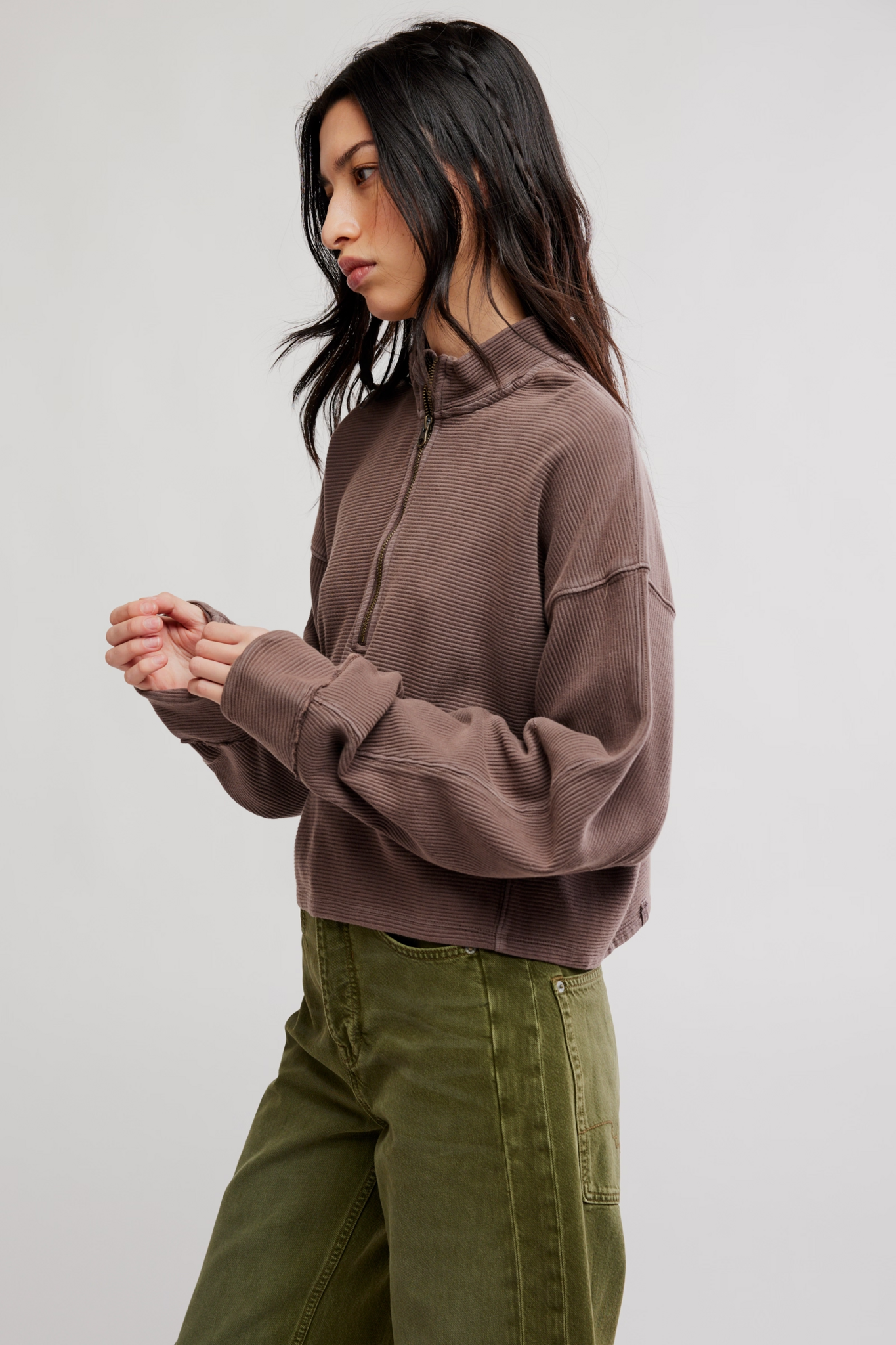 Free People Celeste Quarterzip