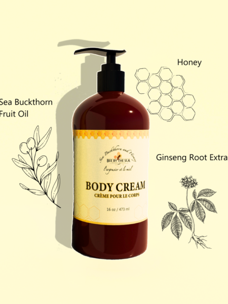 Bee By The Sea Body Cream Pump 16oz
