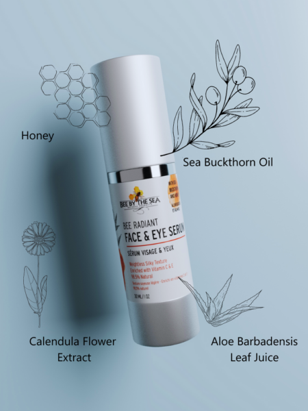 Bee By The Sea Radiant Face & Eye Serum 1oz