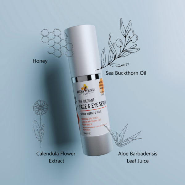 Bee By The Sea Radiant Face & Eye Serum 1oz