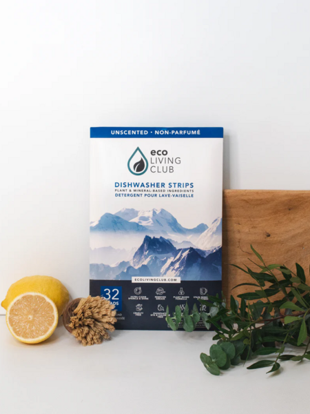 Dishwasher Detergent Strips (Unscented)