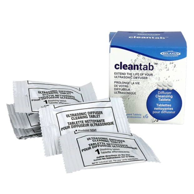 Relaxus Products Clean Tab Aroma Diffuser Cleaning Tablets