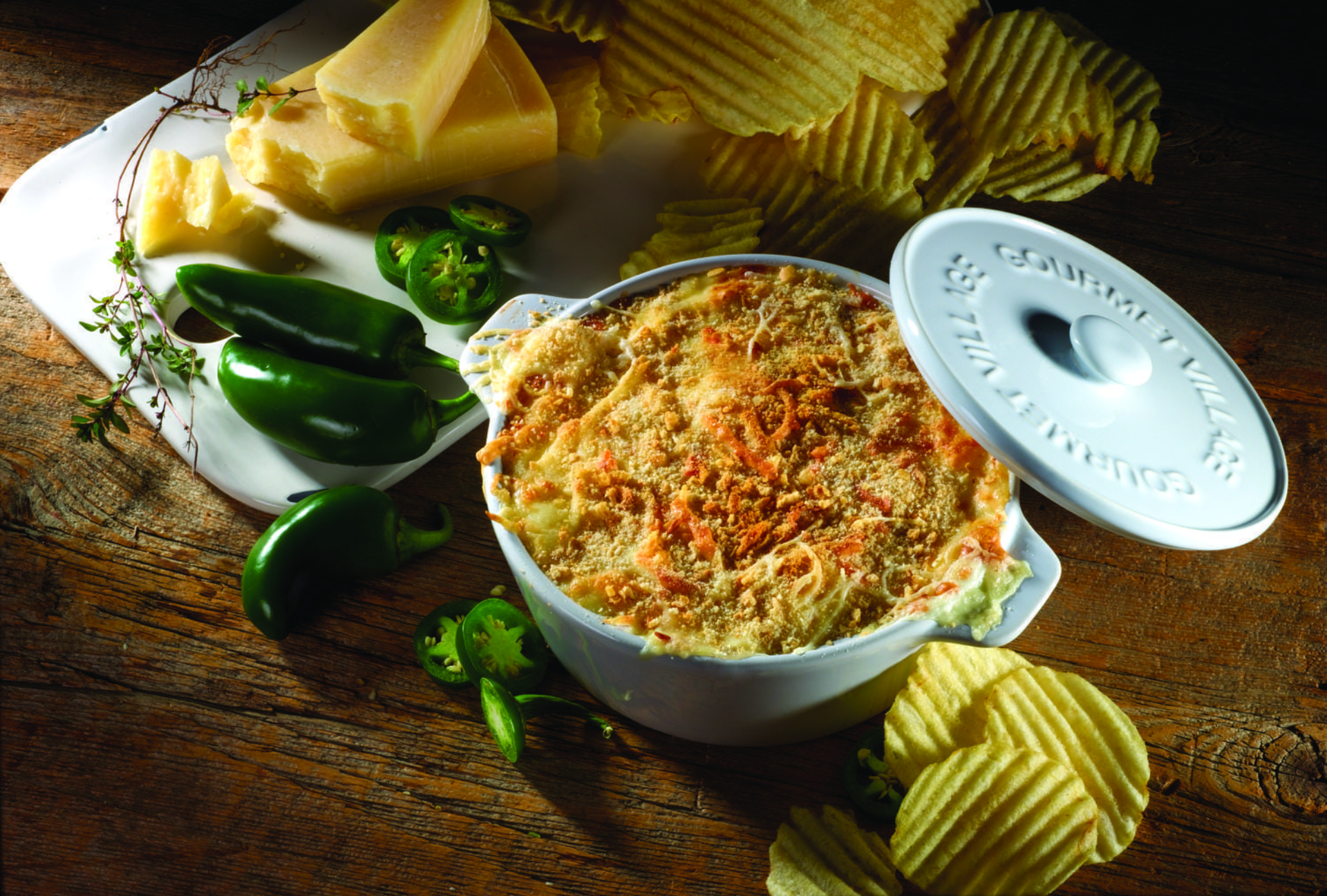 Gourmet Du Village Dip Recipe Box Jalapeno Popper