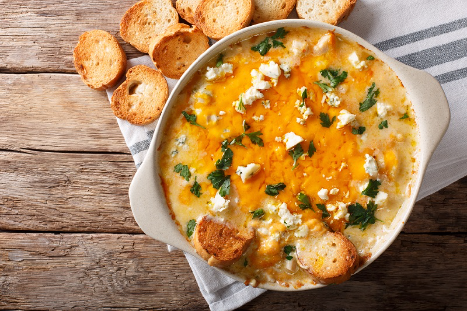 Gourmet Du Village Dip Recipe Box Cheddar Bacon